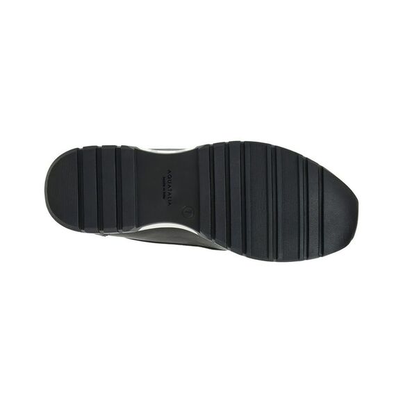 Aquatalia Karena Waterproof Leather Sneaker, Black
